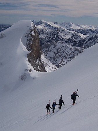 Heading up Torre Blanca:: eagles-h