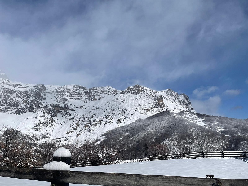 From the Piedrasluengas pass