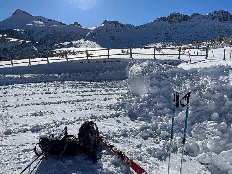 From the San Glorio pass